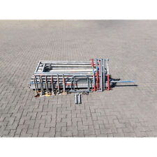 Rusztowanie aluminiowe Rusztowanie elewacyjne Plettac z pełnym aluminiowym panelem 55 m2 używane rusztowania na sprzedaż  Wysyłka do Poland