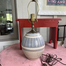 Studio pottery lamp for sale  Huntley