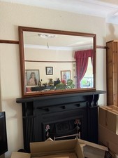 Large overmantle mirror for sale  MANCHESTER