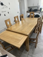 Extendable solid oak for sale  SWINDON