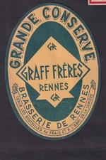 Ancienne étiquette alcool d'occasion  France