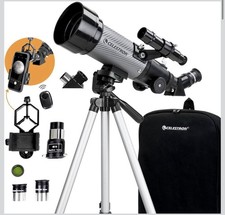 Usado, Telescópio refrator portátil Celestron Travel Scope 70DX – abertura 70mm,...  comprar usado Usado, Telescópio refrator portátil Celestron Travel Scope 70DX – abertura 70mm,...  comprar usado  Enviando para Brazil