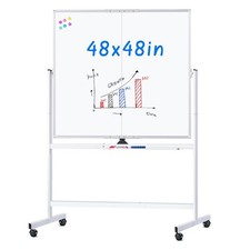 Rolling whiteboard 48x48 for sale  Somerset