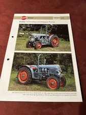 Eicher traktor schmalspurschle gebraucht kaufen  Rotenburg