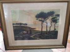 Tableau peinture gravure d'occasion  Chazay-d'Azergues
