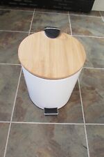 White pedal bin for sale  WIGAN