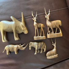 Selection wooden animals for sale  WESTON-SUPER-MARE