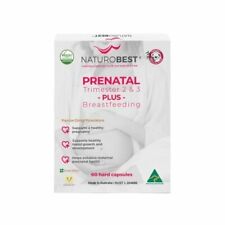 NaturoBest trimestre pré-natal 2 e 3 mais amamentação 60 cápsulas  comprar usado  Enviando para Brazil