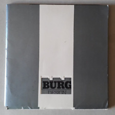Burg design brochure for sale  BOURNE