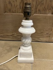 Vintage marble white for sale  LEIGHTON BUZZARD