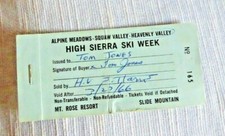 Vintage ticket folder for sale  Oakland