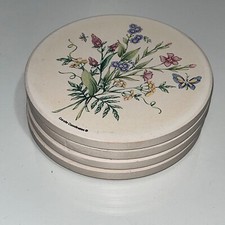 Porta-copos de pedra vintage My Garden Corelle Coordinates Nature quatro peças 4" comprar usado  Enviando para Brazil