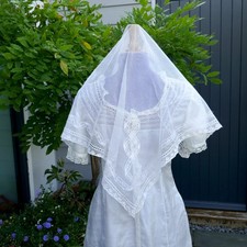 Antique short veil for sale  READING