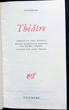 Bibliotheque pleiade goldoni d'occasion  Tassin-la-Demi-Lune