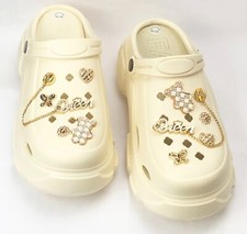 Tamancos femininos de plataforma REDVOLUTION sola grossa mulas sapatos palmilha EVA macia, usado comprar usado  Enviando para Brazil
