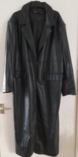 leather faux coat for sale  STOKE-ON-TRENT