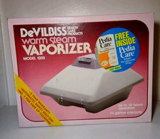Vaporizador a vapor quente DeVILBISS Hankscarft modelo 1200 1 1/4 galões 10 horas comprar usado  Enviando para Brazil