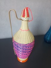 Bouteille scoubidou vintage d'occasion  Luxeuil-les-Bains