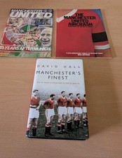 Manchester united books for sale  LEYLAND