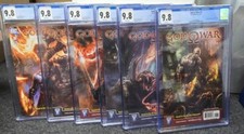 Usado, CGC 9.8 GOD OF WAR #1,2,3,4,5,6 (2010) CONJUNTO COMPLETO TODAS AS PÁGINAS BRANCAS CGC 9.8 (11) comprar usado  Enviando para Brazil