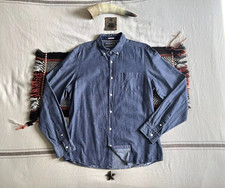 Spitalfields chambray shirt for sale  LONDON