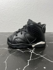 Nike Air Jordan Retro 6 VI Blackcat tamanho 4c criança TD infantil 384667-020 comprar usado  Enviando para Brazil