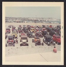 INCRÍVEL VARIEDADE de carros Ford Hot Rod convenção de praia de pismo ~ FOTO DE CARRO 1968 comprar usado  Enviando para Brazil