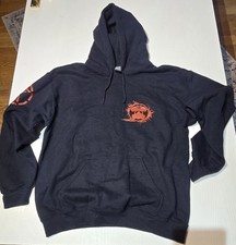 Black hoodie red for sale  WESTON-SUPER-MARE