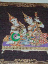 Vintage framed thai for sale  New Castle