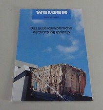 Prospekt welger papier gebraucht kaufen  Jever