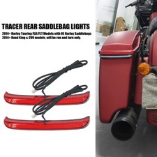 Alforje traseiro LED luz traseira de freio para Touring Road King CVO Electra Glide FLH, usado comprar usado  Enviando para Brazil