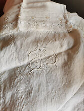 Lenzuola lino bianco usato  Castellammare di Stabia