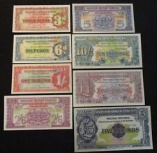 Conjunto completo de vouchers especiais da Força Armada Britânica 2ª série UNC, usado comprar usado  Enviando para Brazil