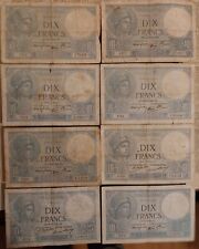 Lot billets francs d'occasion  Chatou