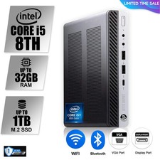 Computador HP Mini Desktop PC i5 8TH, até 32GB de RAM, SSD 1TB, Windows 11, WiFi comprar usado  Enviando para Brazil
