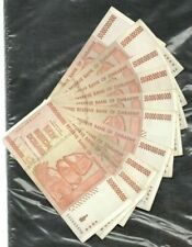 Zimbabwe 10xfifty billion for sale  LUTON