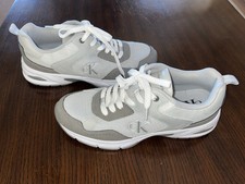 Tênis Calvin Klein Jeans Feminino Ultra Sneakers Branco. Tamanho 10 comprar usado  Enviando para Brazil