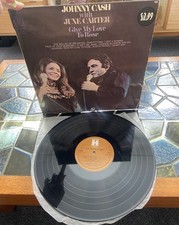 JOHNNY CASH COM JUNE CARTER GIVE MY LOVE TO ROSE 1972 Álbum de Vinil Lp comprar usado JOHNNY CASH COM JUNE CARTER GIVE MY LOVE TO ROSE 1972 Álbum de Vinil Lp comprar usado  Enviando para Brazil