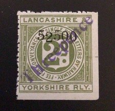 Railway stamp lancashire for sale  RICKMANSWORTH