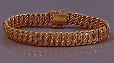 Superbe bracelet maille d'occasion  France