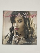 Autógrafo Demi Lovato autografado capa CD “Here We Go Again” – Raro! comprar usado  Enviando para Brazil