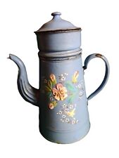 Antique blue enameled d'occasion  Expédié en Belgium