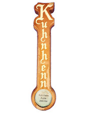 KUHNHENN BREWING COMPANY Barril de Cerveja Artesanal Madeira Torneira Cabo Apple Jack Ale 13,25" comprar usado  Enviando para Brazil