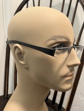 Óculos de leitura Porsche Design preto leve meio aro P’8801 + 1.50 comprar usado  Enviando para Brazil