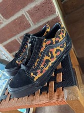 Vans leopard print for sale  WYMONDHAM
