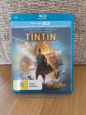 The Adventures of Tintin-Secret of the Unicorn | 3d + 2D Blu-ray + DVD + Digital comprar usado  Enviando para Brazil