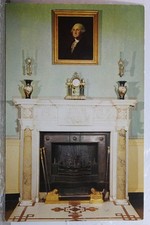 Virginia VA Mount Vernon Banquet Hall Mantel cartão postal antigo cartão antigo PC comprar usado  Enviando para Brazil