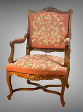 Fauteuil xixe noyer d'occasion  Varreddes