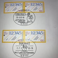 Briefmarken postleitzahlen 199 gebraucht kaufen  Bad Neuenahr-Ahrweiler