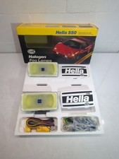 NOS Hella 550 luz amarela âmbar óptica farol de neblina LÂMPADA 74606 LENTE NUBLADA COMO ESTÁ comprar usado  Enviando para Brazil